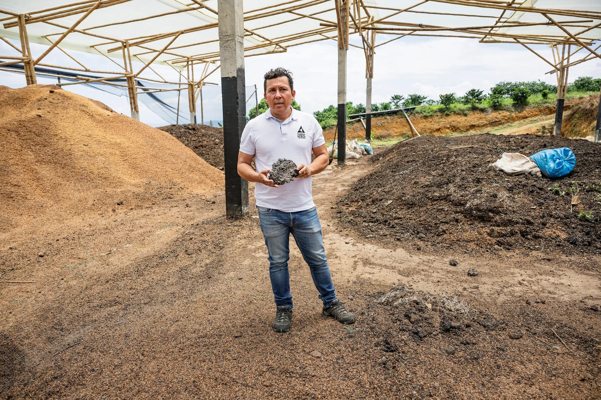 An agronomist, this is the part Fabian is most passionate about
