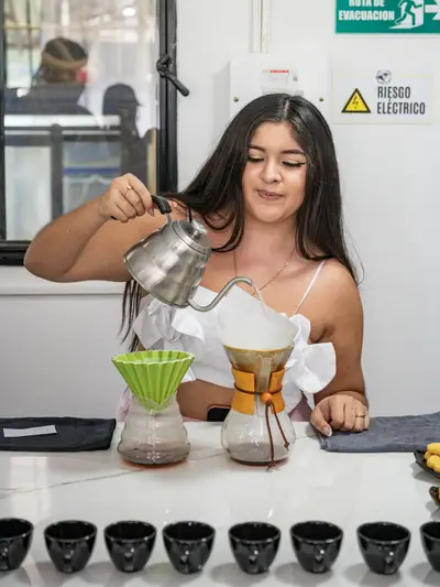 Rodrigo's daughter Nathalia is in charge of hospitality