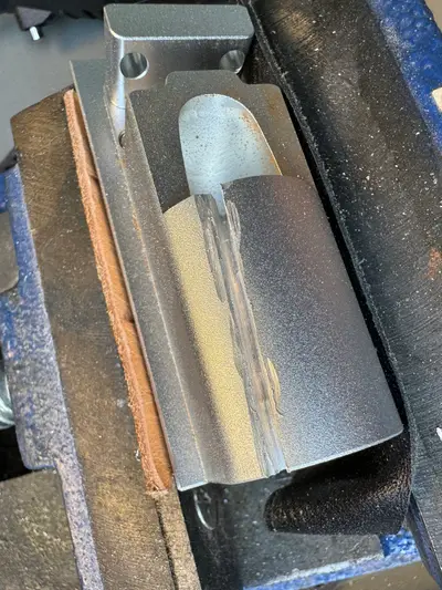 It's a looot of metal to cut off