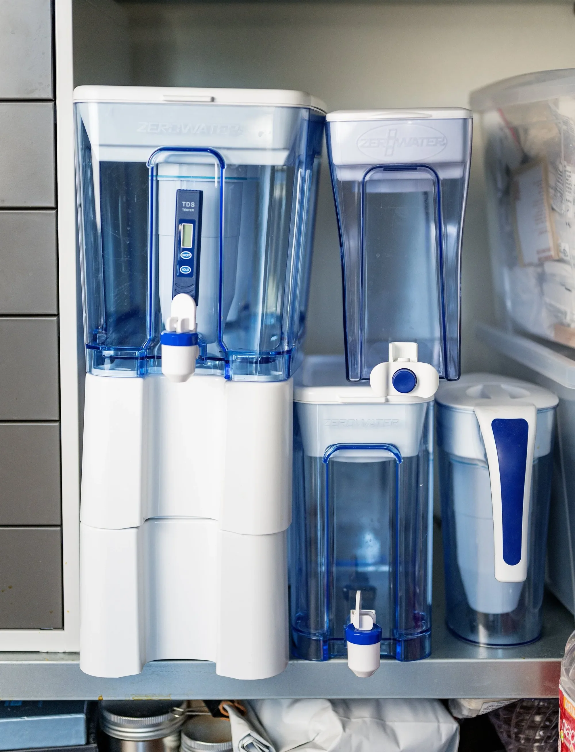 ZeroWater in various sizes