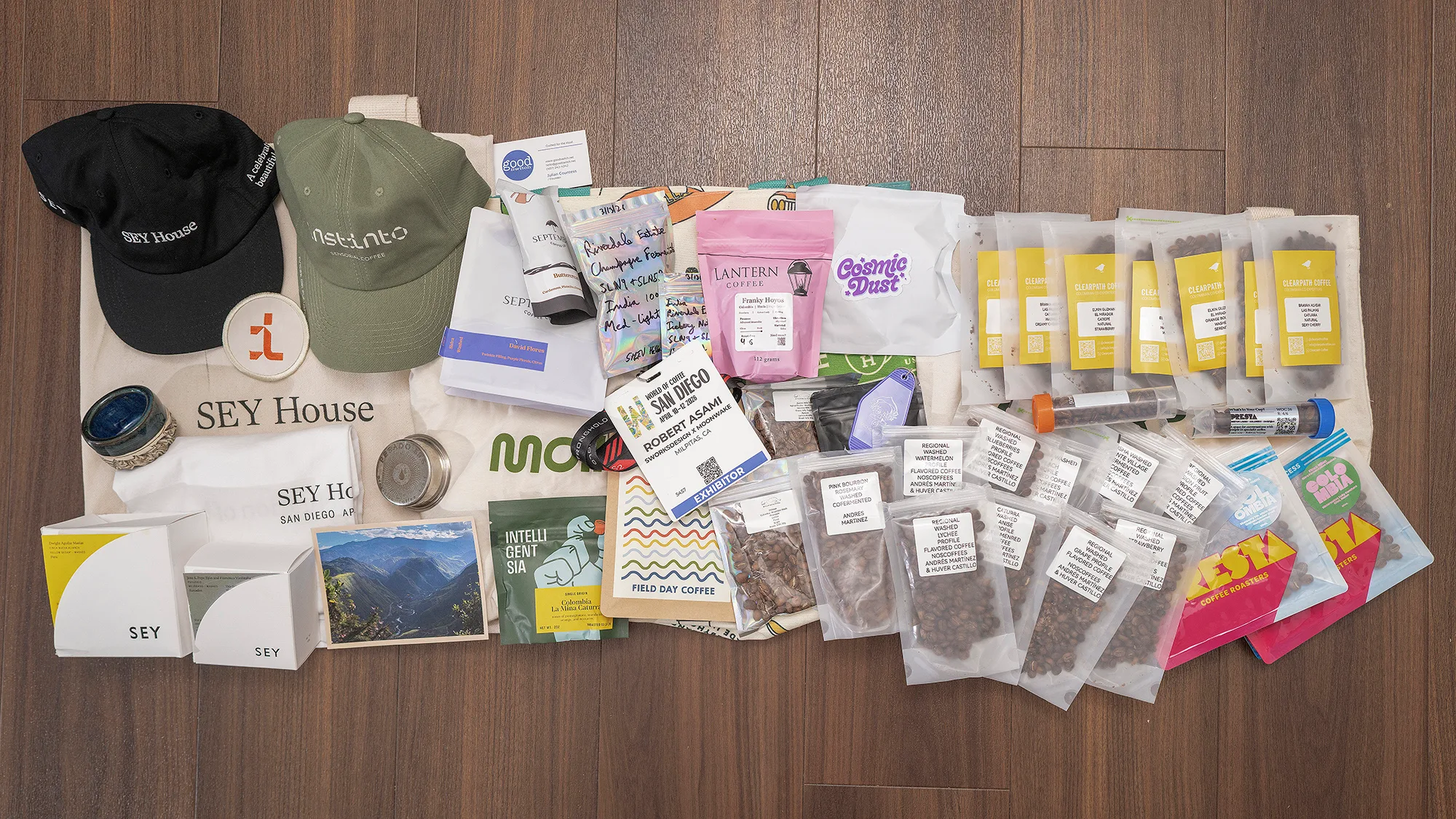 The overall haul