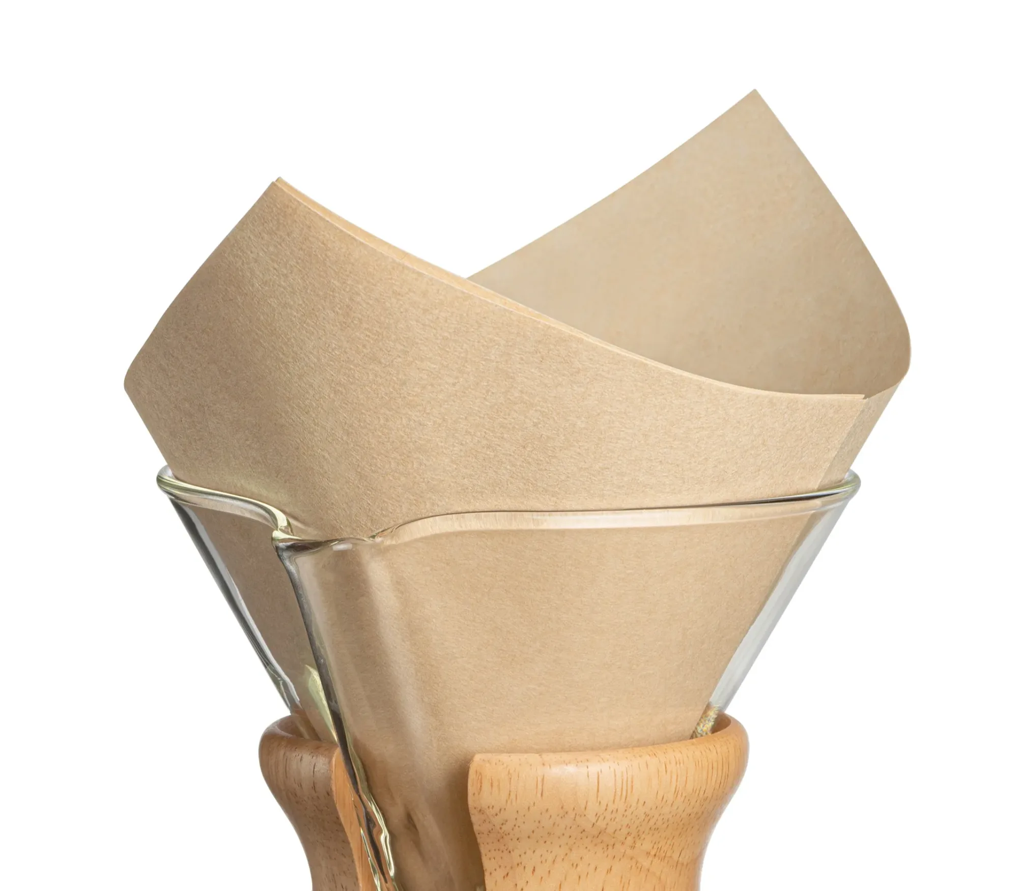Chemex Bonded Pre-folded Natural Squares (FSU-100)