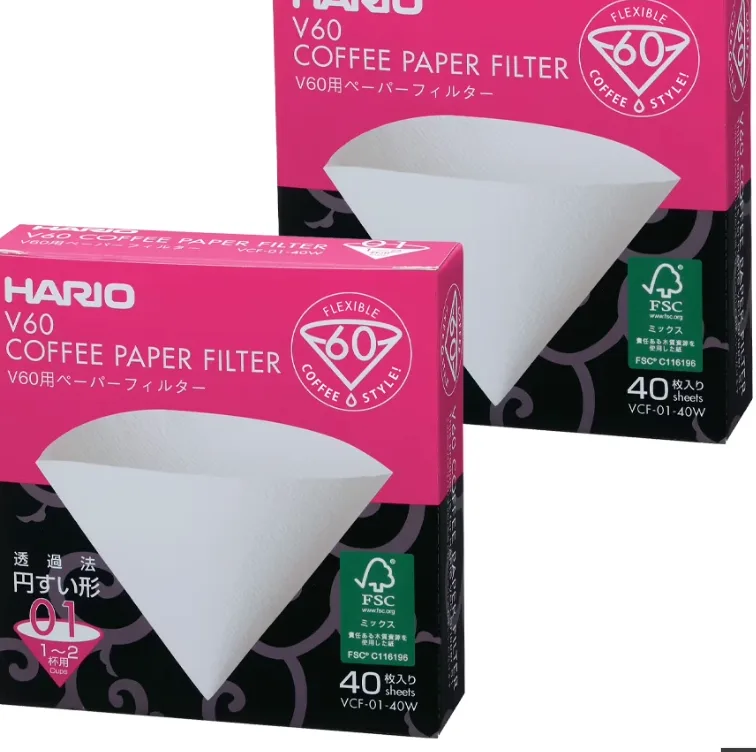 Hario V60 Untabbed white